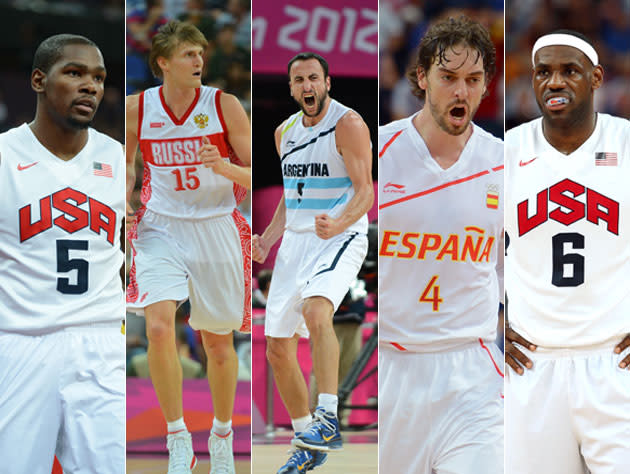 Fpm S All Olympic Men S Basketball Team The Top Performers From London 12