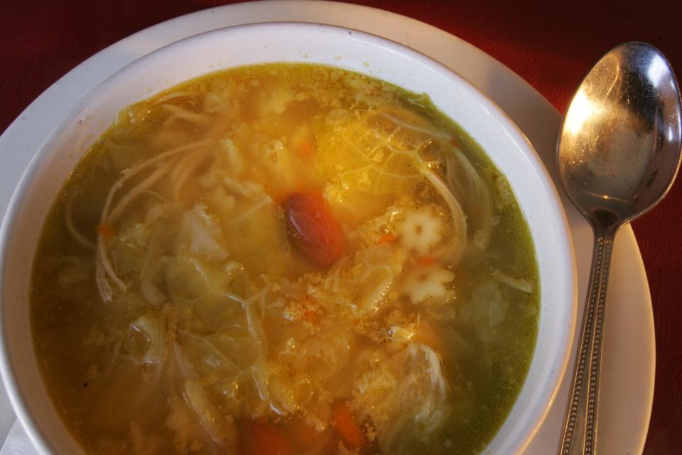 Beirao Restaurant in Central Falls makes specialties like their Portuguese soup.