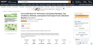 Force Calibration eBook on Amazon