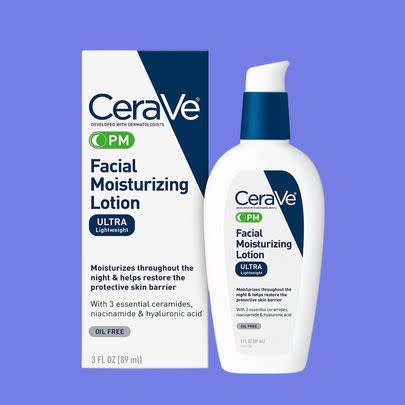 CeraVe PM facial moisturizing lotion