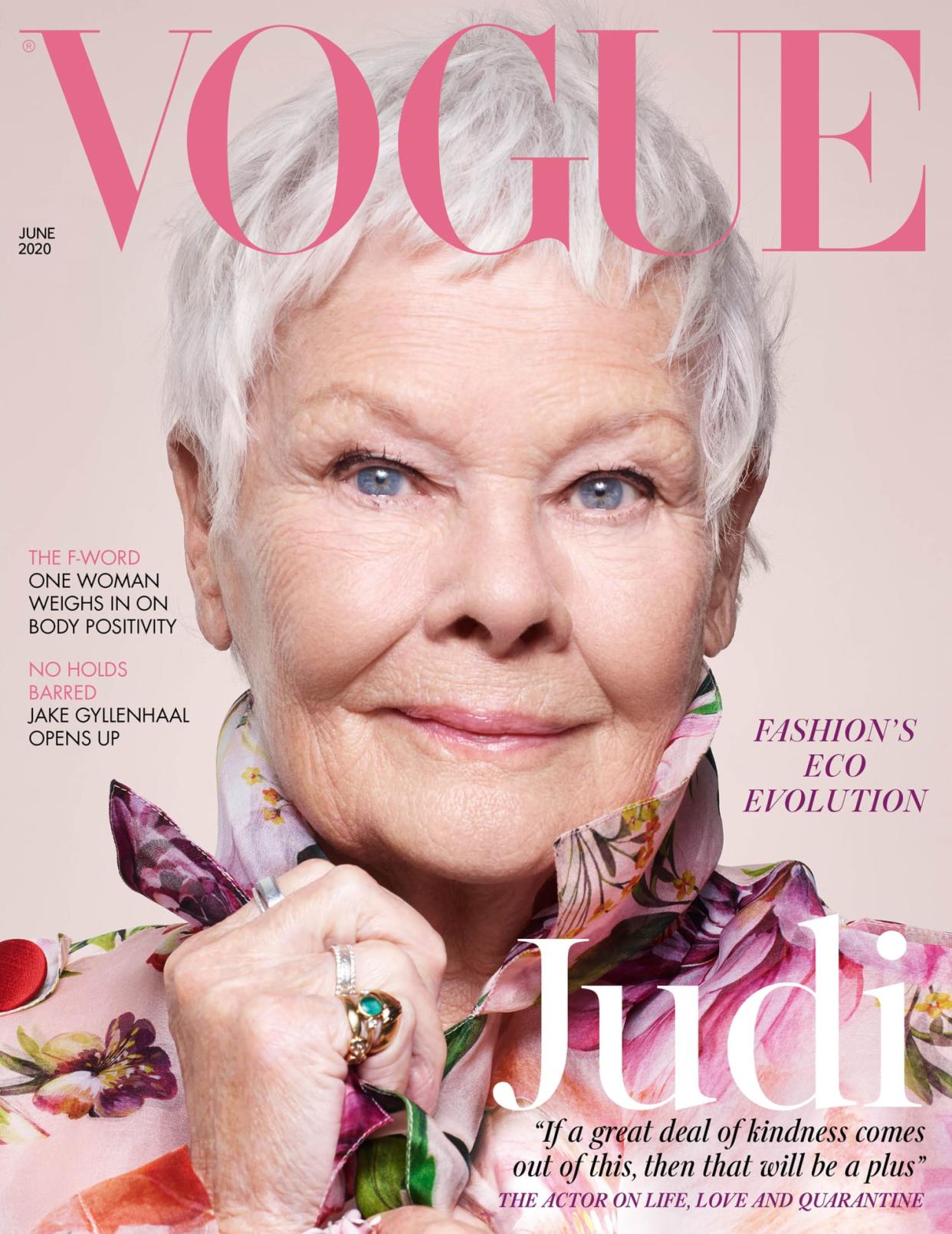 Judi Dench British Vogue