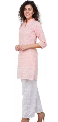 SHOP: Ditch your loungewear for some ethnic Chikankari kurtas