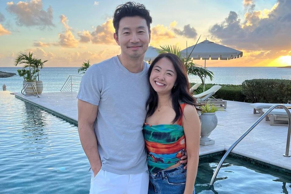 Simu Liu Shares Holiday Pictures with Girlfriend Allison Hsu 'You're