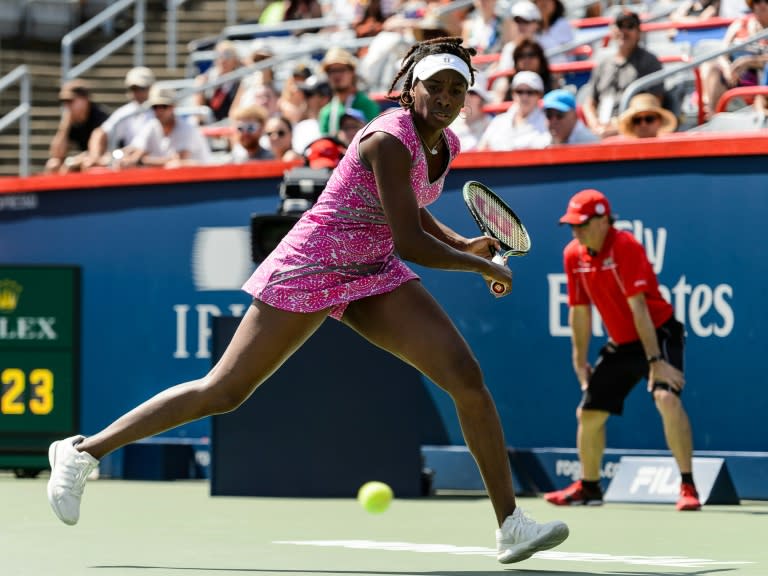 Venus Williams maintained her 100 percent record over Barbora Strycova with a 6-3, 6-0 win