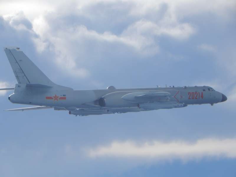 20200918-中共轟六機（空軍司令部提供）