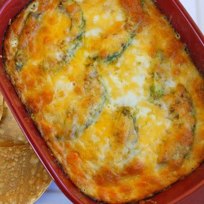 Baked Artichoke Avocado Dip