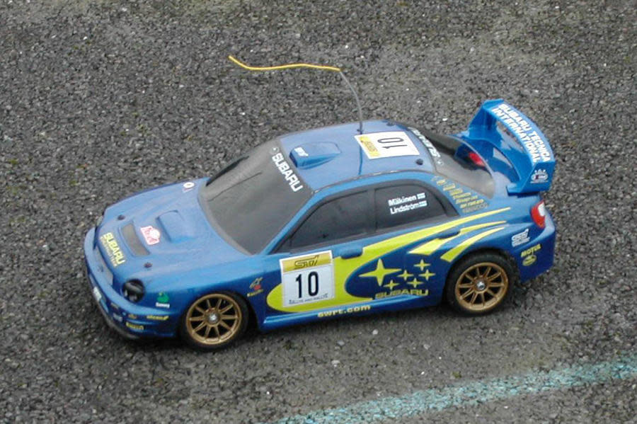 Felix Page's Subaru RC car