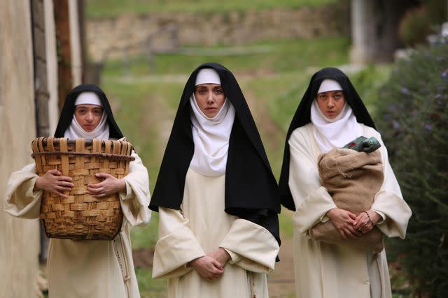 Gunpowder & Sky Kate Micucci, Alison Brie, and Aubrey Plaza in 'The Little Hours'