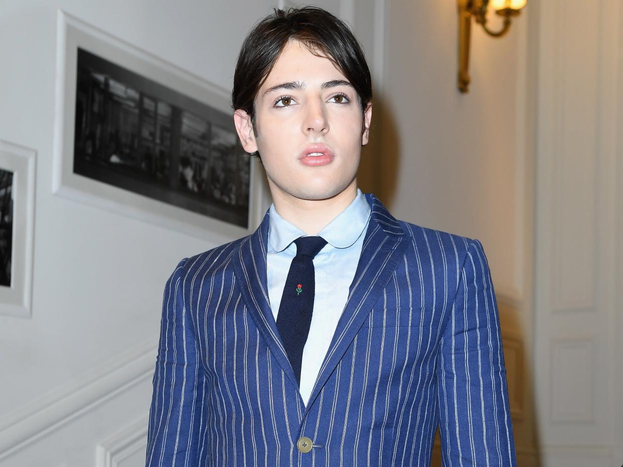 <p>Stephanie Seymour’s son Harry Brant dies aged 24</p> (Getty Images)