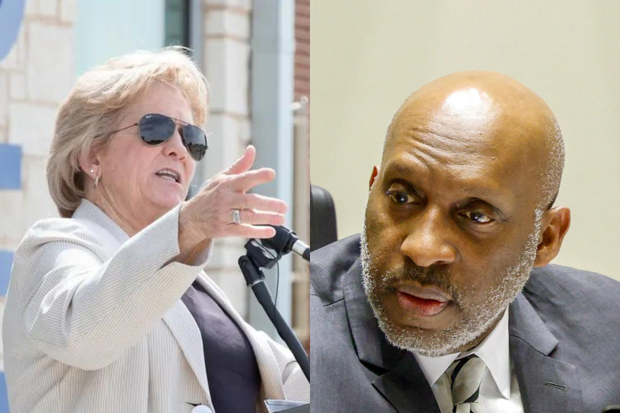 Austin city manager finalists are Sara Hensley and T.C. Broadnax.