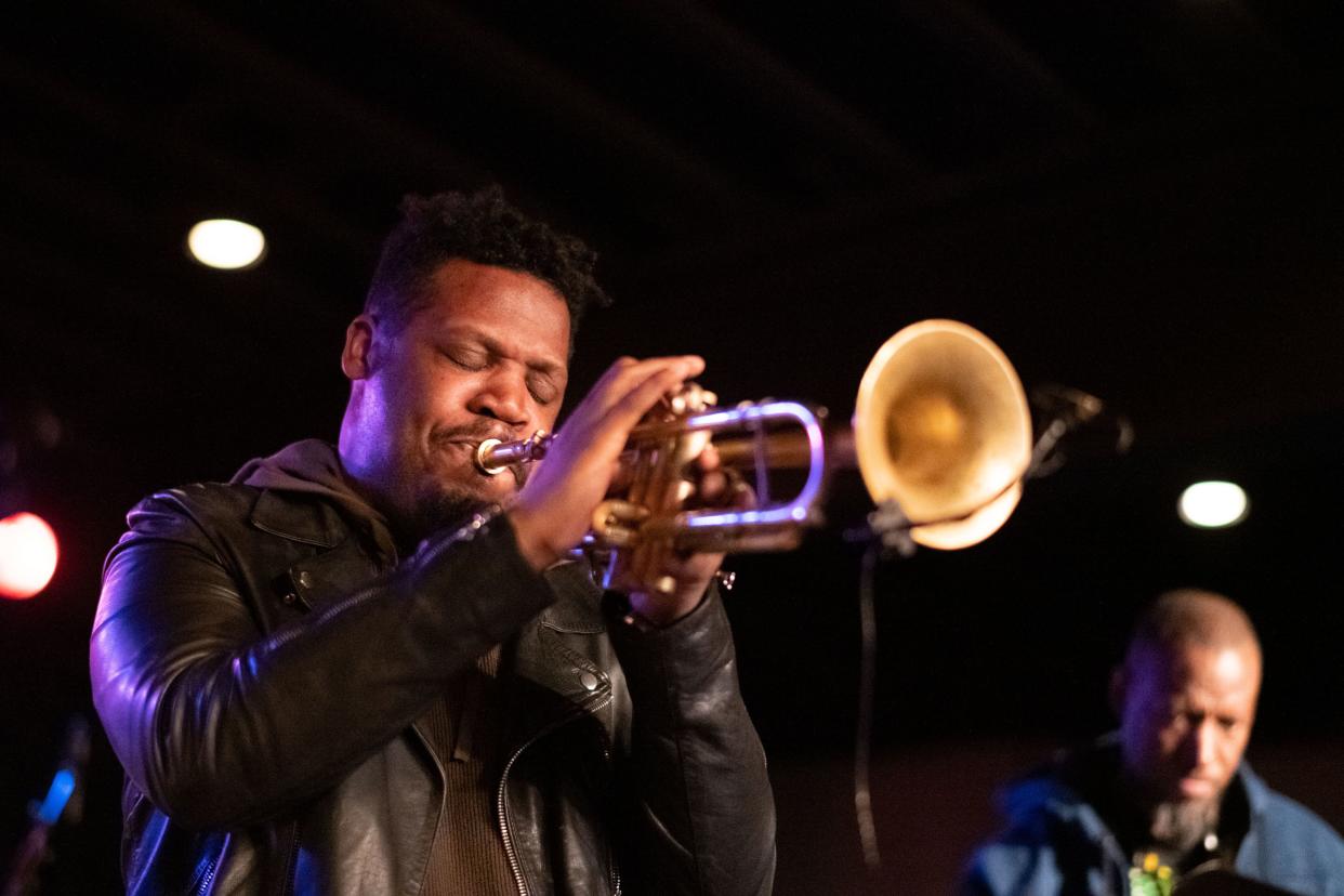 Harrold performed the trumpet in the Grammy-winning soundtrack for the film "Miles Ahead." (Photo: Earl Gibson III via Getty Images)