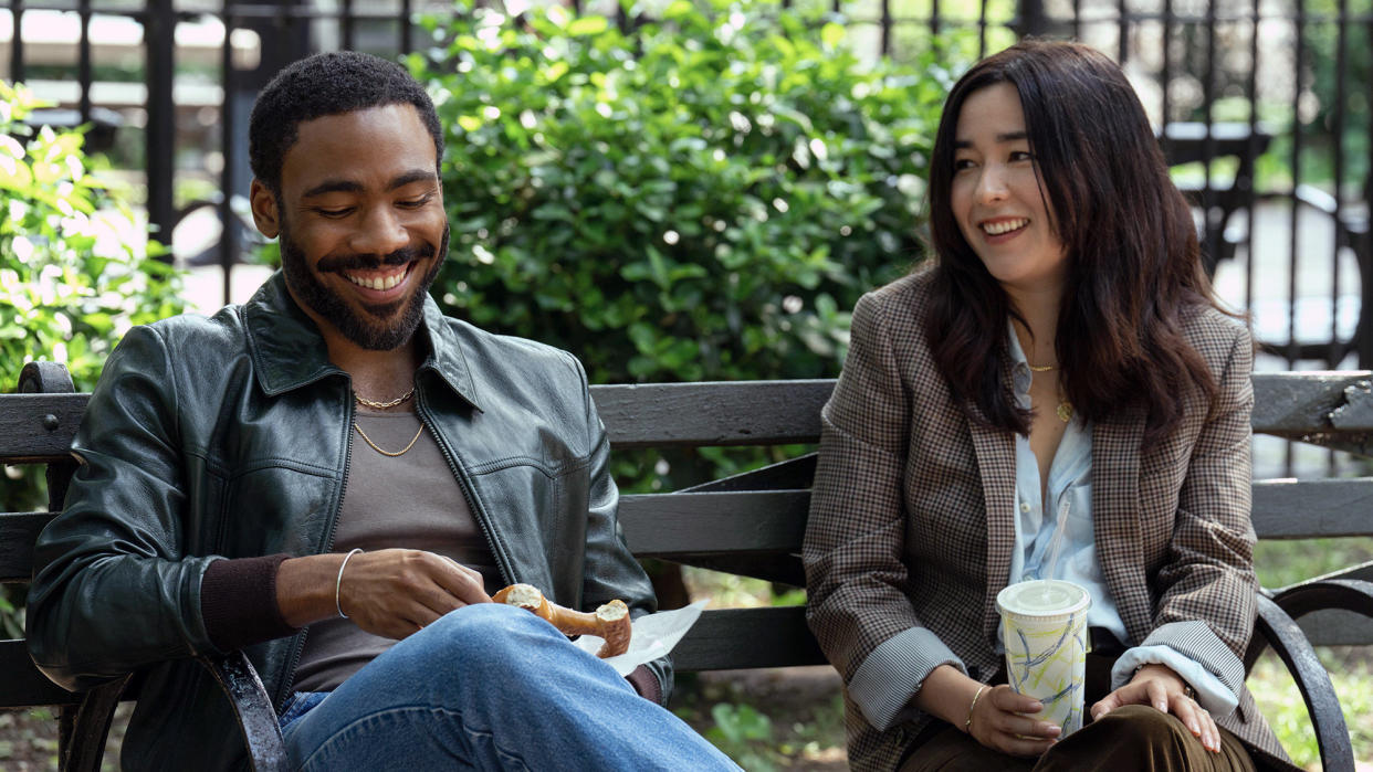  Donald Glover and Maya Erskine in Amazon Prime Video series Mr. & Mrs. Smith . 