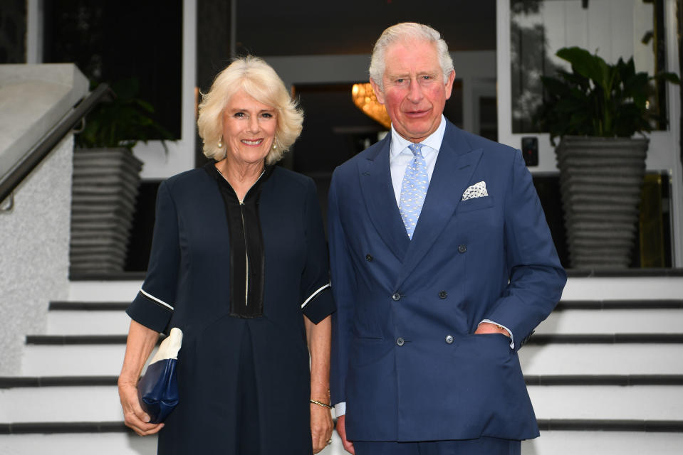 Camilla and Prince Charles in New Zealand