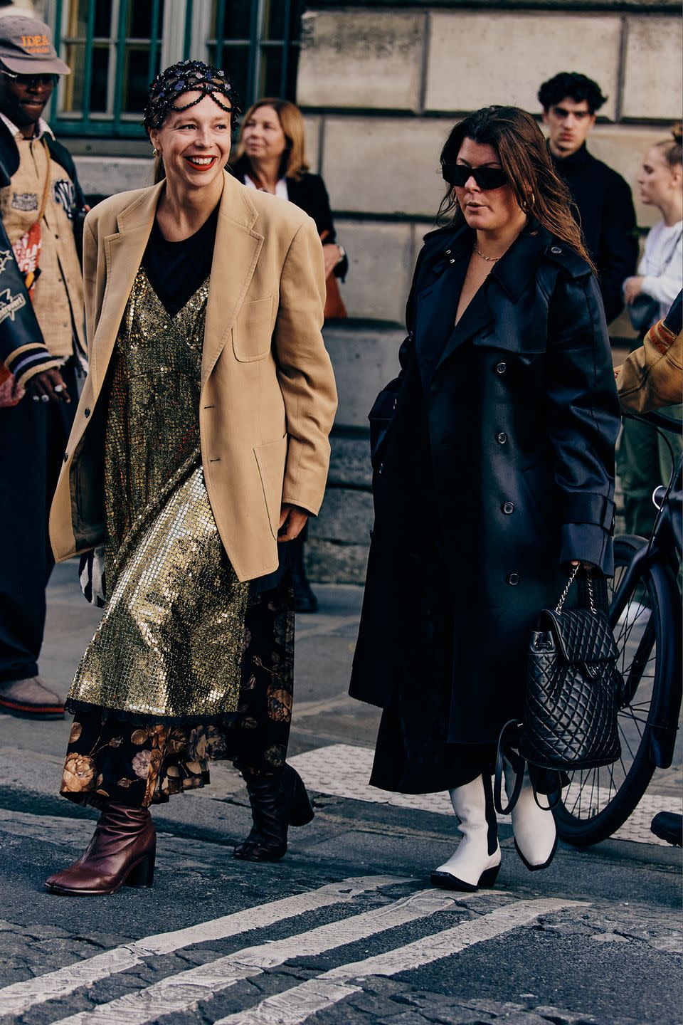 Doja, Naomi, Janet, Oh My! The Final Day of Paris Fashion Week Street Style