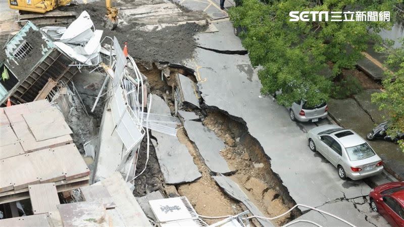 基泰大直建案工安意外，由工地坍塌擴散至一旁7棟建築。（圖／資料照）