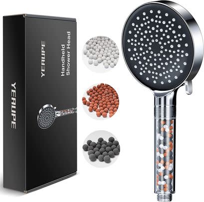 Give your hair that soft water feeling with this shower head