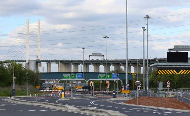 Queen Elizabeth II Dartford Crossing bridge 