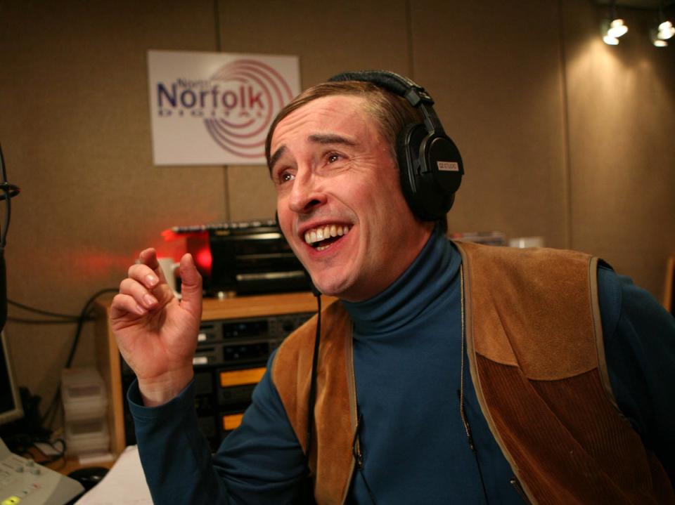 Coogan as Partridge on the brilliant ‘Mid Morning Matters’ (Sky)