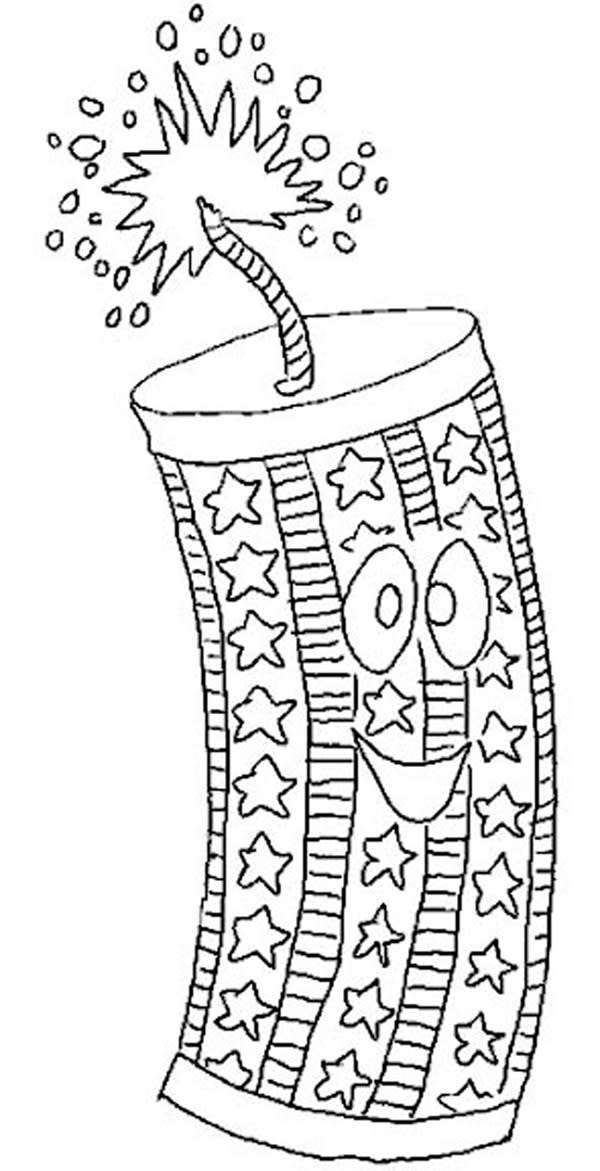 Printable 4th of July Coloring Page – Hey, Let's Make Stuff