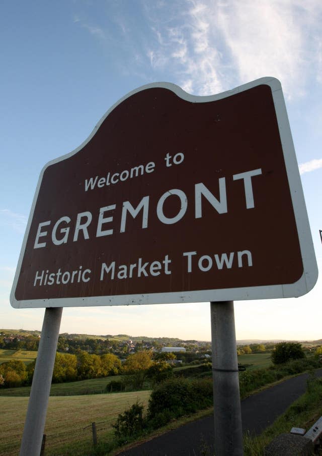 Egremont town sign