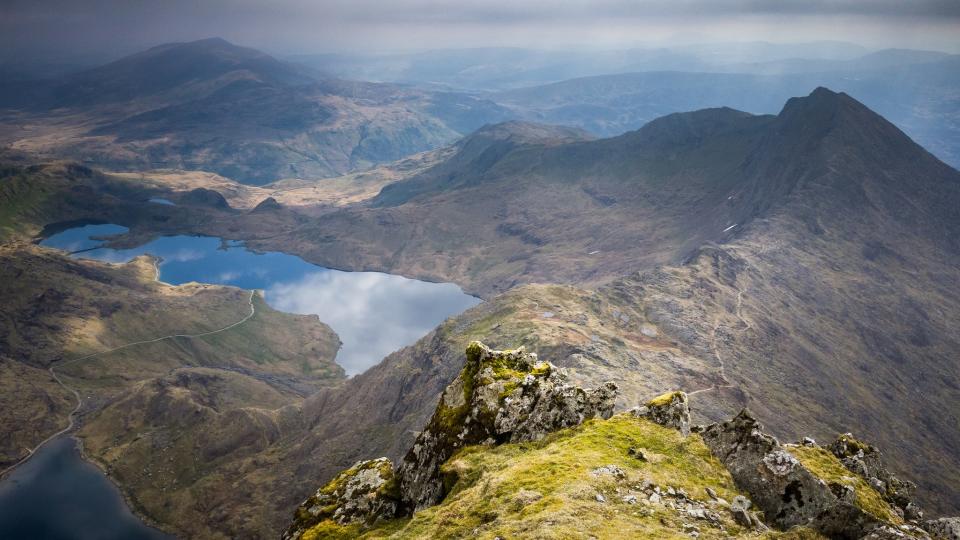 The view from the top of Snowden