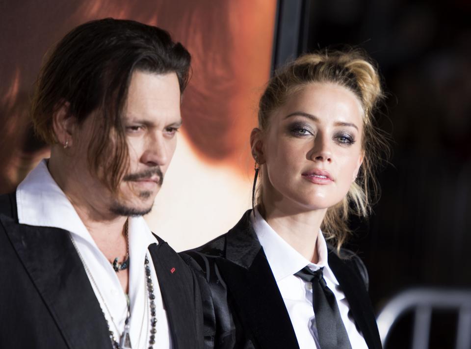 Johnny Depp and Amber Heard