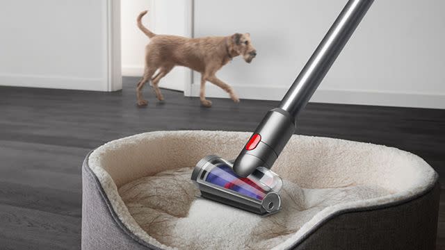 L'aspirateur V15 Detect Absolute s'affiche avec -150€ sur son prix initial. (Photo : Dyson)