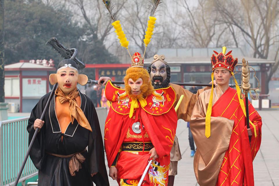 內地網民建議中國應該要建立一個不輸迪士尼的主題公園，有人建議「西遊記樂園」