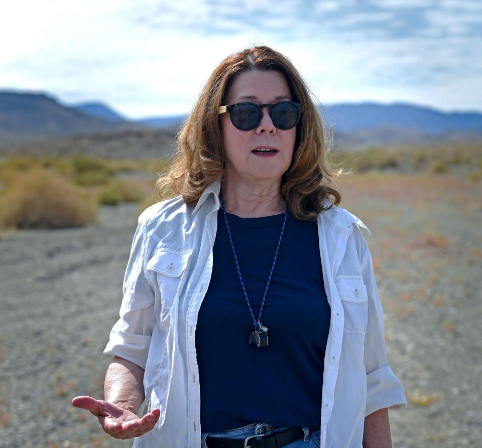 Mary Little, director of Pure Energy Minerals, talks about lithium mining In July 2022.