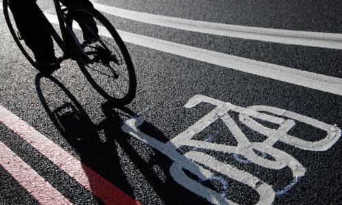 Public Health England believes there should be more cycle lanes and electric car charging points to help tackle pollution. Stock image. (PA)