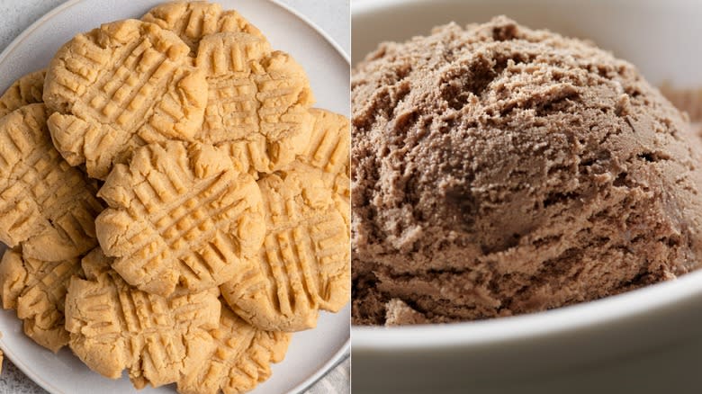 cookies and chocolate ice cream