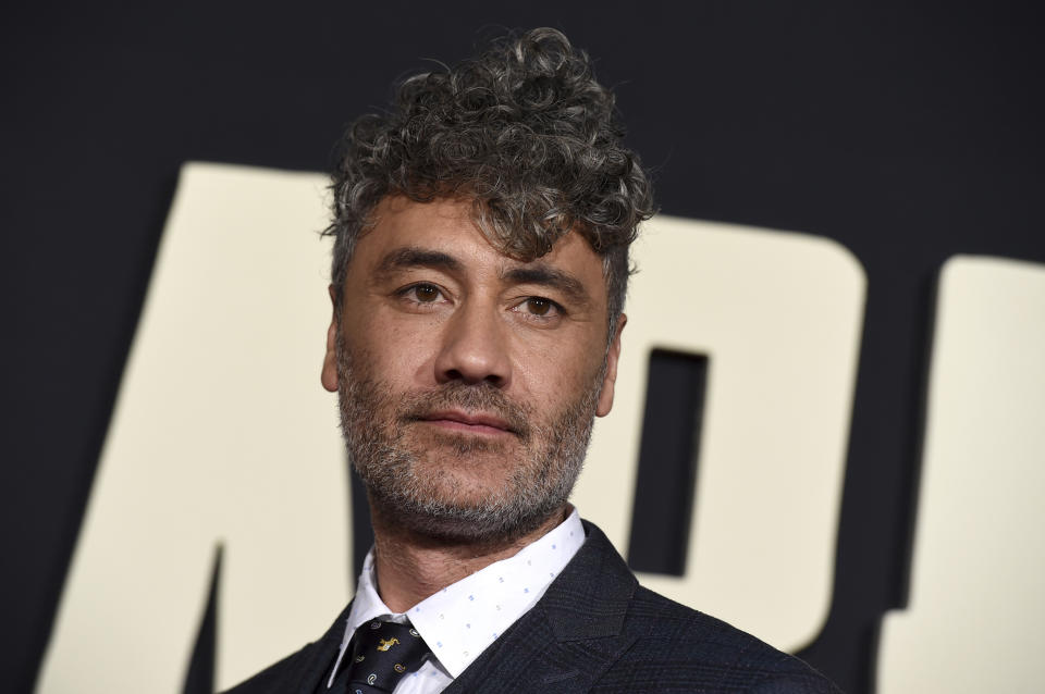 Director/writer/producer Taika Waititi arrives at the Los Angeles premiere of "Jojo Rabbit" at the Hollywood American Legion Post 43 on Tuesday, Oct. 15, 2019. (Photo by Jordan Strauss/Invision/AP)