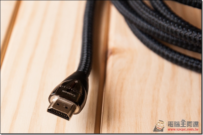 材質不同就差很多　簡單體驗Audioquest Carbon HDMI與DC Cable 2.0HDMI