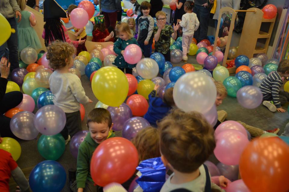 Neighborhood North Museum of Play in Beaver Falls celebrates New Year's Eve early.