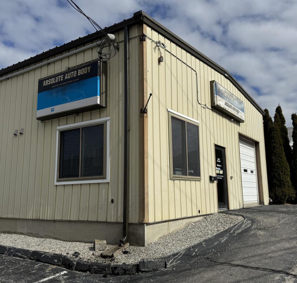 Absolute Auto Body, located at 503 Broad St. in New London.