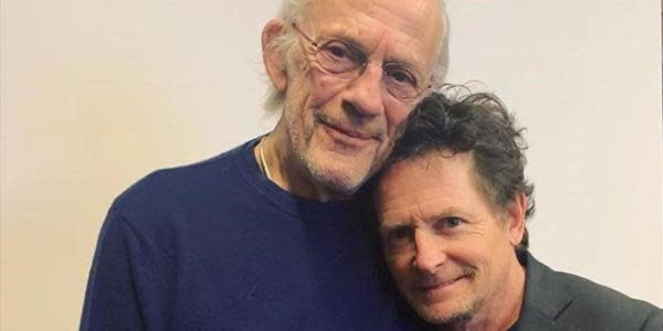 Michael J. Fox y Christopher Lloyd tienen emotivo reencuentro en la Comic-Con