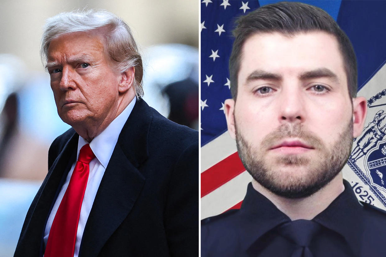 Donald Trump to attend wake for slain NYPD cop Jonathan Diller.