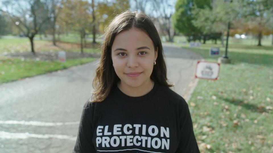 Mollie Duffy engagiert sich dafür, dass Menschen zur Wahl gehen können. (Bild: WDR)