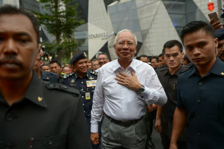 Malaysian PM Najib Razak has been under fire over allegations that billions of dollars were stolen from a state firm he founded, and his own admitted acceptance of a murky $681 million overseas "donation"