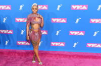 <p>So wie ihre beste Freundin Amber Rose entschied sich auch Blac Chyna für ein sehr knappes Outfit. Quelle: Getty </p>