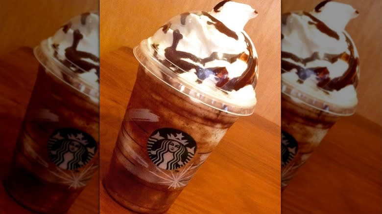 Starbucks secret menu Peppermint Pattie Frappuccino