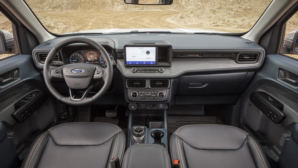 2023 Ford Maverick Tremor dashboard