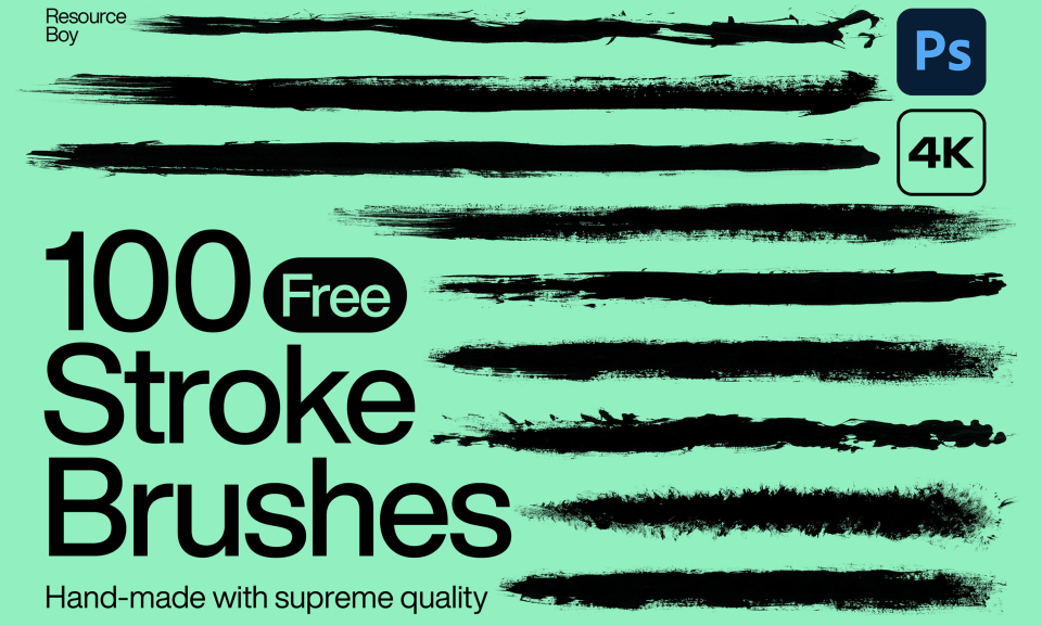 100 free photoshop brushes