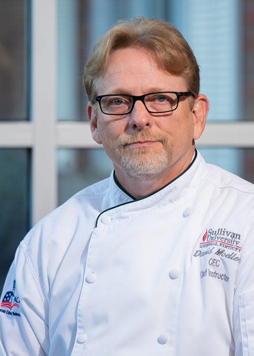 Chef David Moeller has been a chef instructor at Sullivan University’s College of Hospitality Studies in Louisville for 21 years