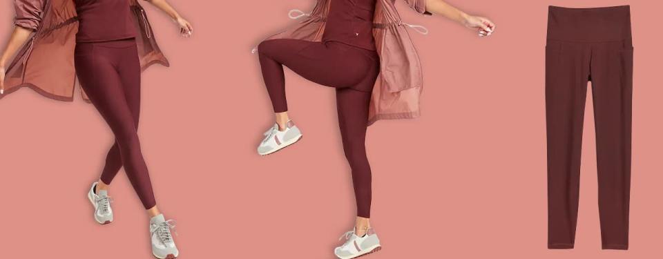 Old Navy Women's Burgundy Leggings