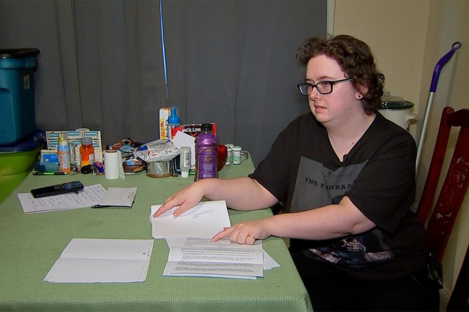 PHOTO: Renee Walker says her mother was disabled by covid-19 and dying of cancer when the Social Security Administration sent her a letter in August saying it would withhold five months of benefits plus additional money to recover an overpayment. (Cox Media Group)