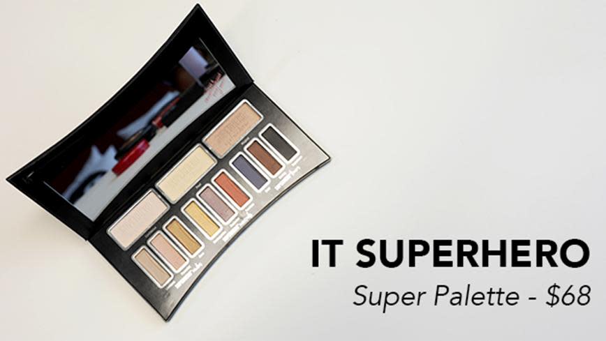 IT Cosmetics Superhero eyeshadow palette - $68