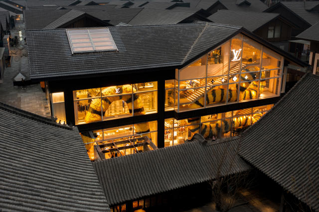China Welcomes Third Louis Vuitton Maison in Chengdu