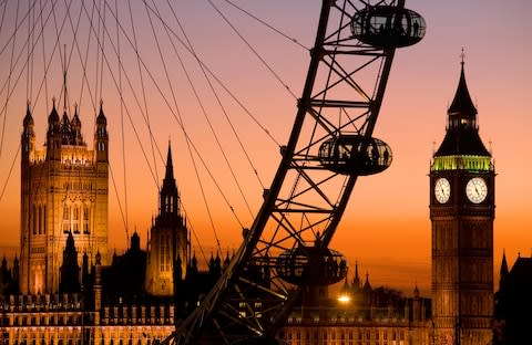 The London Eye in the capital's South Bank area - Credit: Scott E Barbour