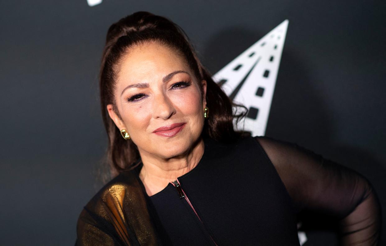 Gloria Estefan. (Photo by VALERIE MACON / AFP) (Photo by VALERIE MACON/AFP via Getty Images)